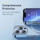 Baseus iPhone 14 Pro 6.1-inch Crystal Magnetic Phone Case and Tempered Glass For iPhone Transparent 